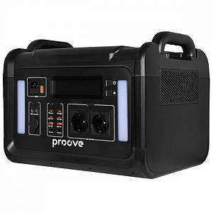 Портативна зарядна станція Proove PowerHome K2400 black (58996)