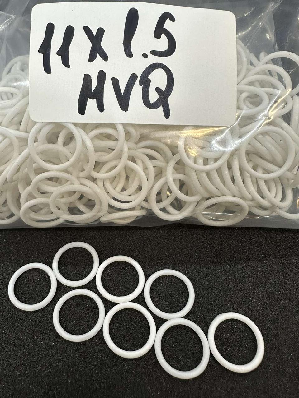 Ущільнювальне кільце O-ring MVQ70 11*1.5, фото 1