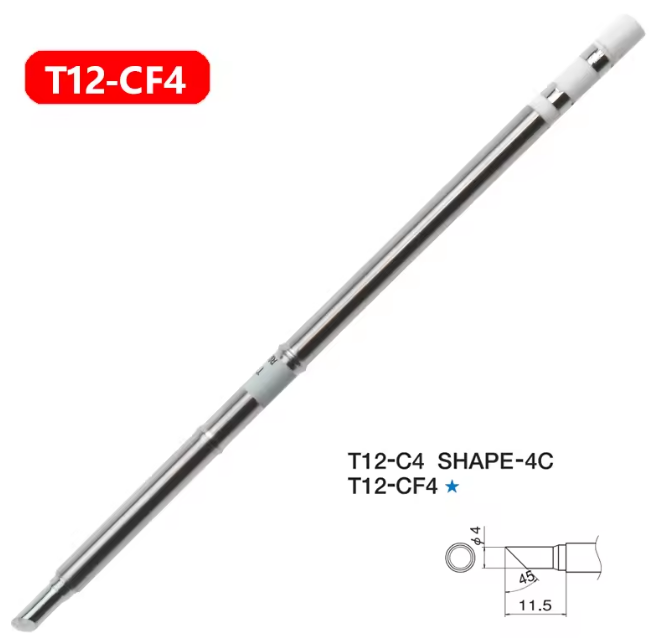 Жало паяльника T12-CF4 для паяльної станції