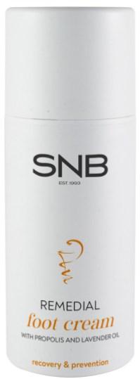 Крем для ніг із прополісом та олією лаванди SNB Professional Remedial Foot Cream With Propolis And Lavender Oil, фото 1