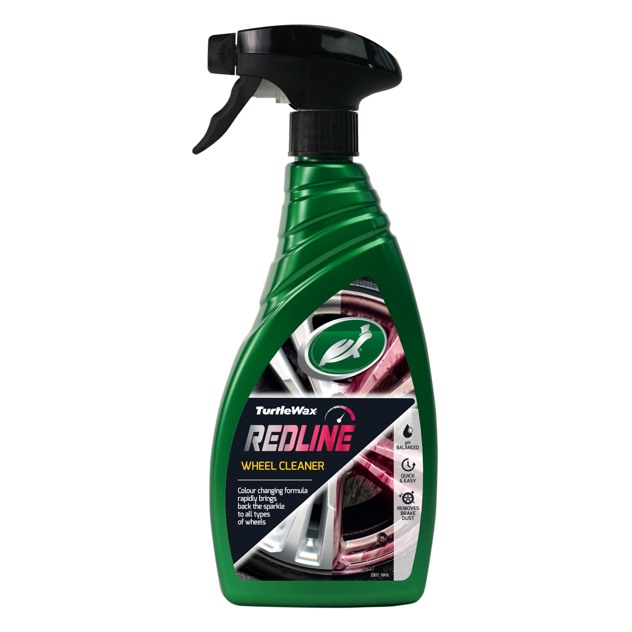 Turtle Wax 53935 Очисник дисків з індикацією RedLine, 500мл