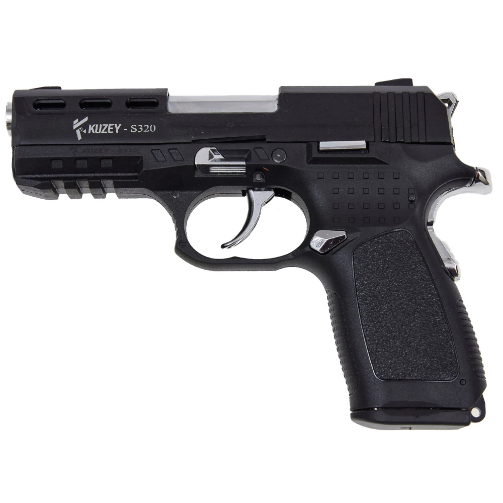 Стартовий пістолет Kuzey S320 black, з дод. магазином (SIG Sauer P365)