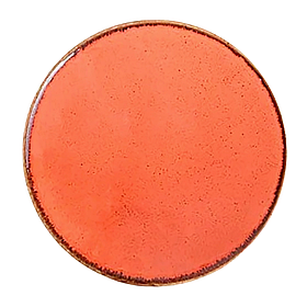 Тарілка для піци 28 см помаранчева, фарфор, Porland