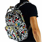 Сумка-рюкзак для мами Disney 3 в 1 + сумка+USB+карабіни+пеленальний матрацик Baby GO, фото 5