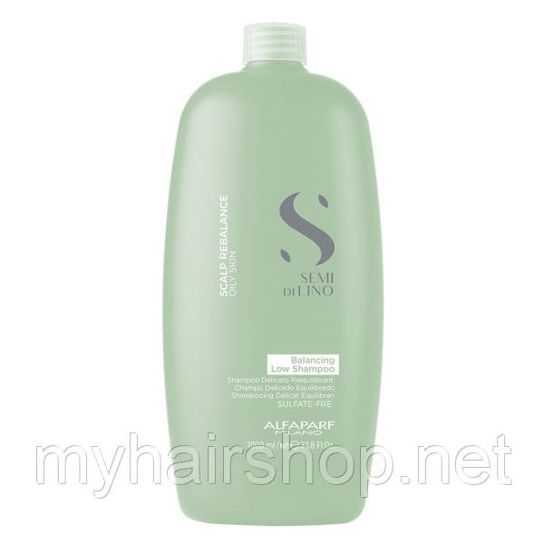 Балансуючий шампунь для жирного волосся ALFAPARF Balancing Low Shampoo 1000 мл