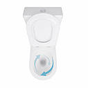 Унітаз-компакт Qtap Scorpio безободковий Ultra Quiet з сидінням Soft-close QT14222125AUQW, фото 7