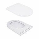 Унітаз-компакт Qtap Scorpio безободковий Ultra Quiet з сидінням Soft-close QT14222125AUQW, фото 9