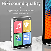 MP3 плеєр Amoi M1 Bluetooth 2,0" 32gb Hi-Fi English version із зовнішнім динаміком, фото 10