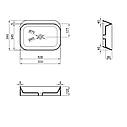 Раковина-чаша Qtap Scorpio 550х390х120 White QT14112243WN, фото 3