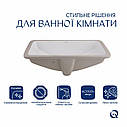 Раковина Qtap Stork 530x370x200 White QT15116032WN, фото 4