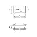 Раковина-чаша Qtap Virgo 490х350х110 White QT18112261WN, фото 3