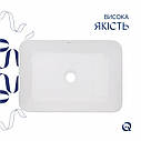 Раковина-чаша Qtap Virgo 490х350х110 White QT18112261WN, фото 5
