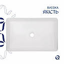Раковина-чаша Qtap Tern 600x405x110 White QT17112174WN, фото 5