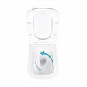 Унітаз підвісний Qtap Tern Ultra Quiet безобідковий з сидінням Soft-close WHITE QT17332303AW, фото 7