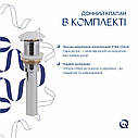 Комплект Qtap Leo: Раковина підвісна овальна права 430x290x140 мм White + Донний клапан PU02O, фото 8