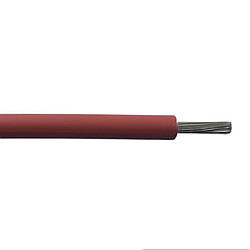 Кабель для сонячних електростанцій SOLAR H1Z2Z2-K 1x6 red (червоний)