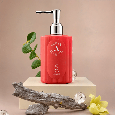 Зміцнюючий шампунь з амінокислотами ALLMASIL 5 Salon Hair CMC 300 мл