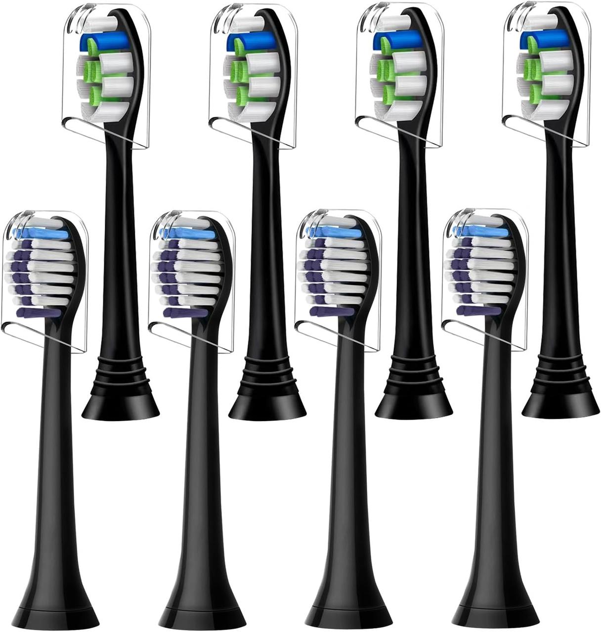 Valuabletry - Упаковка з 8 насадок для зубної щітки Philips Sonicare
