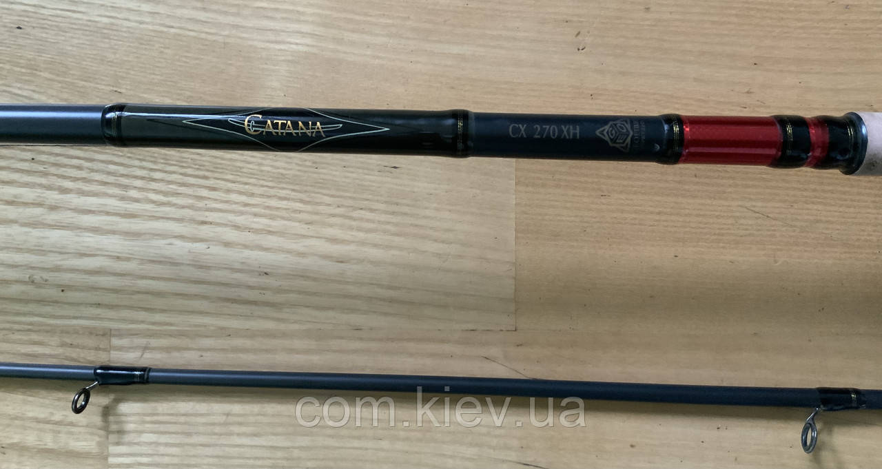 Якісний легкий жорсткий надійний спінінг Shimano Catana CX270XH (50-100 г), фото 1