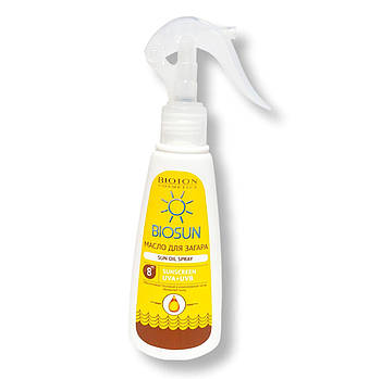 Масло для засмаги BIOSUN БІОСАН з SPF - фактором 8 150 мл