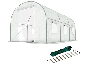 Садова теплиця парник Leobro Garden 6м2 біла