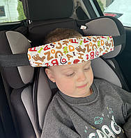Держатель для головы ребёнка в автокресле Автосплюша Leluno комфорт и безопасность в дороге