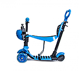 Самокат дитячий із димом і звуком і турбінами scooter, фото 7