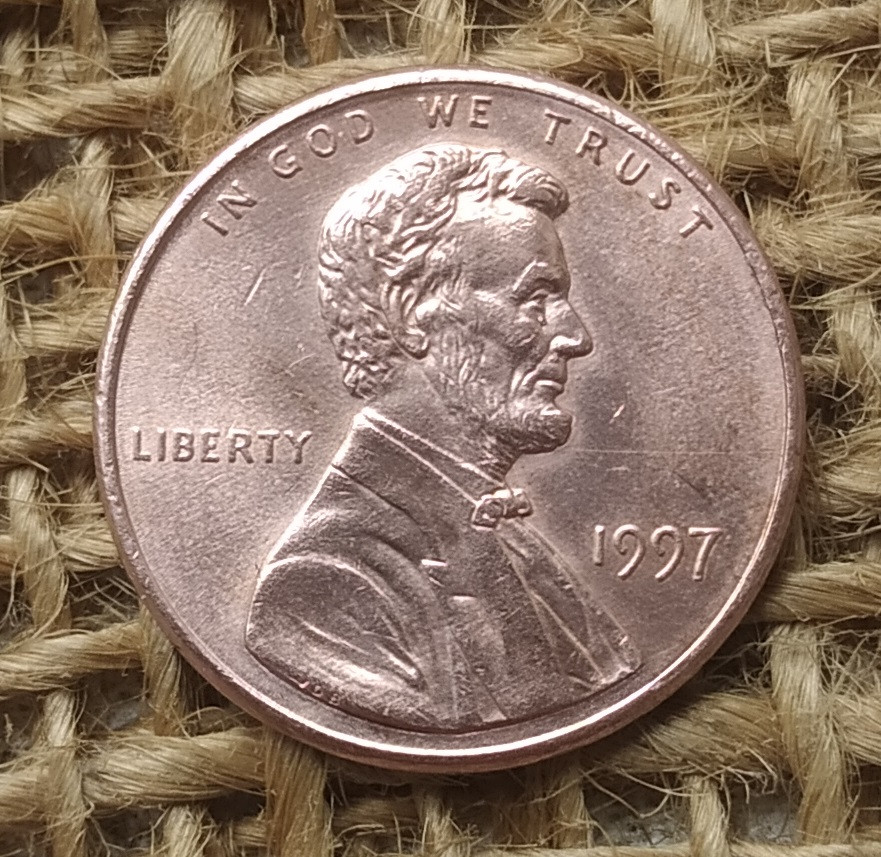 1 цент 1997 року. США