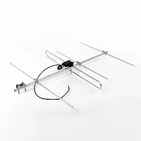 Антена широкодіапазонна ЧДБ Yagi 150 МГц, Омність: 50 Ом, 10 dBi