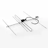 Антена широкодіапазонна ЧДБ Yagi 150 МГц, Омність: 50 Ом, 10 dBi, фото 3