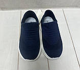 Літні дитячі кросівки шкарпетки тканинні Jong Golf сині 28-31, фото 2