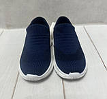Літні дитячі кросівки шкарпетки тканинні Jong Golf сині 28-31, фото 5