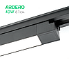 Світлодіодний трековий світильник Ardero AL122 40Вт 4000K чорний лінійний 60см 220В 2300Lm LED black 607*33*41мм, фото 3