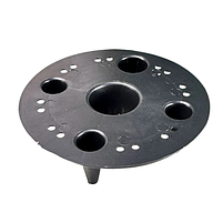 Вазон Керамо зі вставкою 24,5*22см капучіно бетон Алеана, фото 3