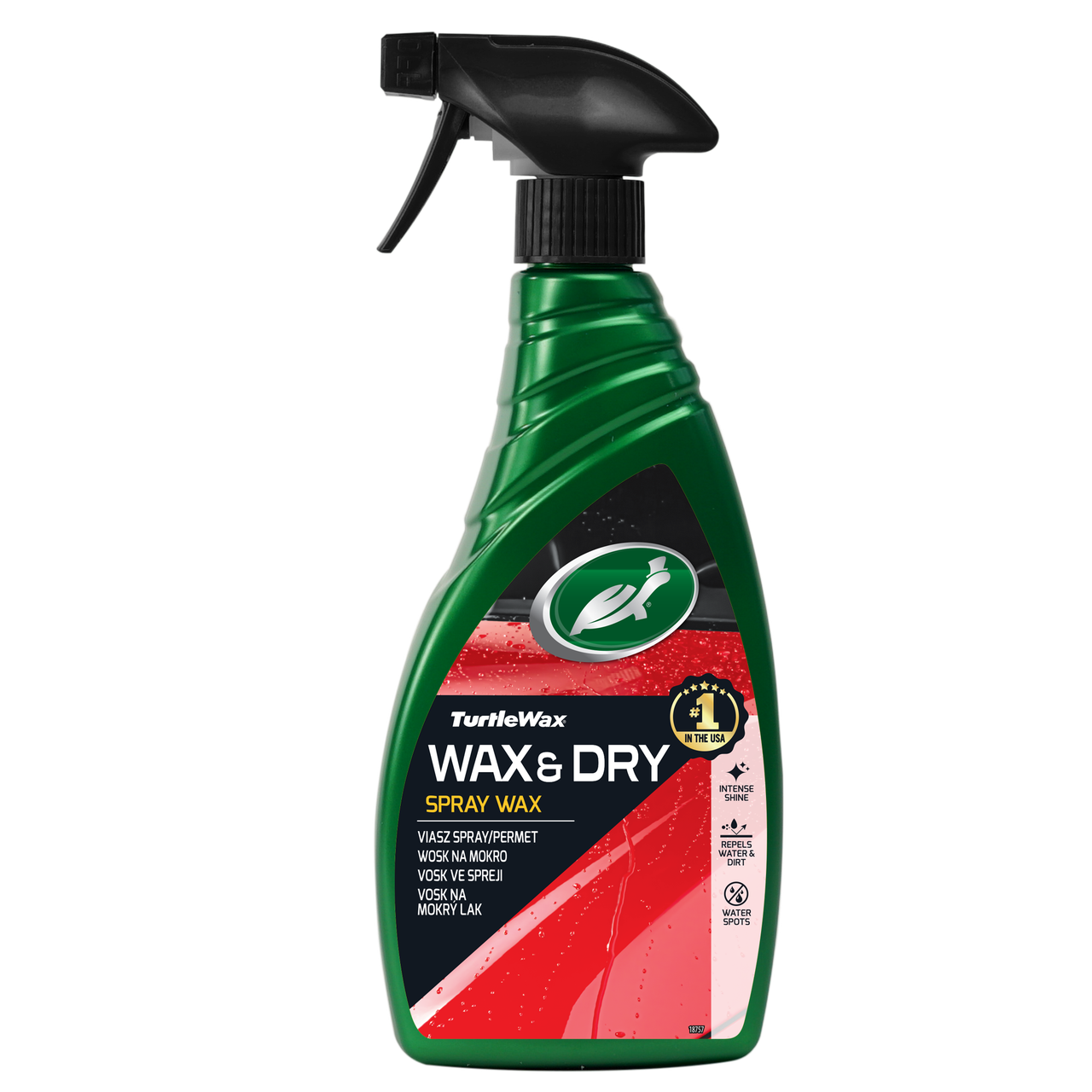 Turtle Wax 52795 Поліроль для вологого кузова Wax & Dry, 500мл