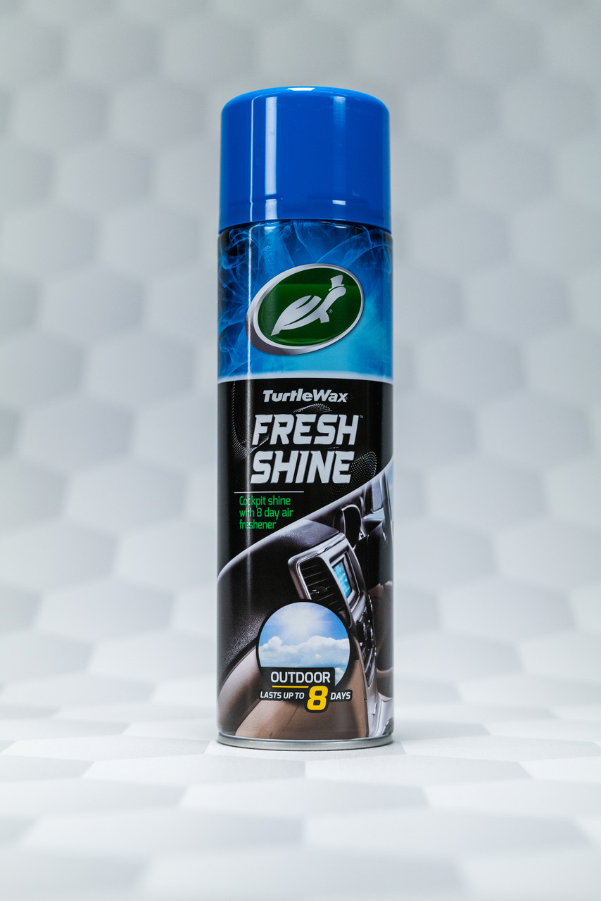 Turtle Wax 53008 Поліроль аероз. для панелі приладів з освіжувачем повітря "Гірська свіжість"