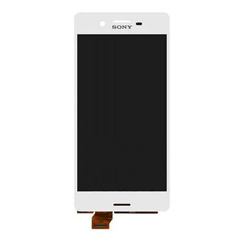 Дисплей Sony Xperia F5121 F5122, X Perfomance F8131 F8132 з тачскріном білий