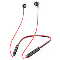 Бездротові Bluetooth-навушники Hoco ES67 Perception neckband BT earphones (BT5.3, 20h, 130mAh) Red