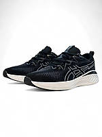 Чорні текстильні чоловічі кросівки Asics GEL-Cumulus 25  Black White