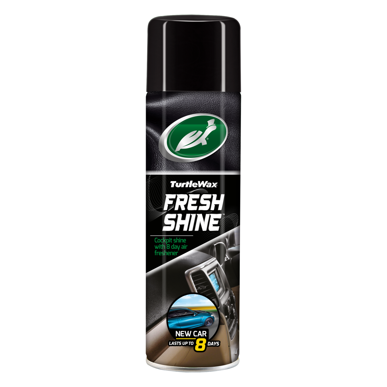 Turtle Wax 53007 Поліроль аероз. для панелі приладів з освіжувачем повітря "Новий автомобіль" 500мл