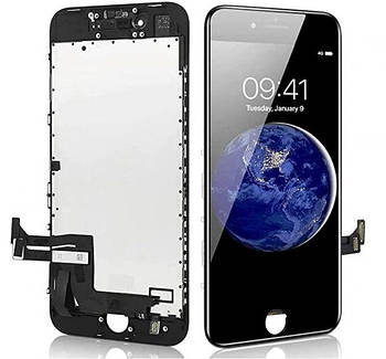 Дисплей iPhone 7 Plus (Toshiba) з сенсором та рамкою Black (Original) уцінка