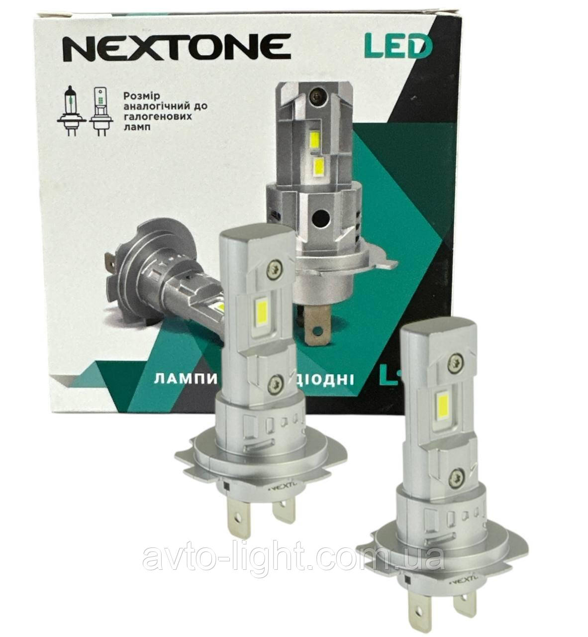 LED Лампи H7 Nextone LED L9 6000K комплект (2шт)