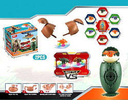 Динозавр запускний "Бітва динозаврів", 2 штуки