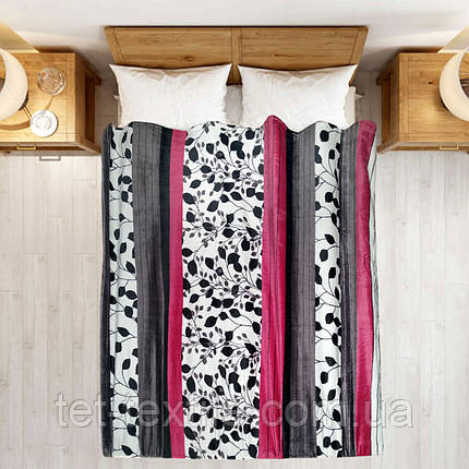 Плед полегшений із мікрофібри True Love Гілочки 200х220 см, фото 1