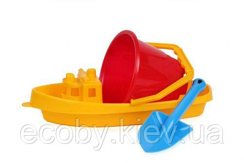 Кораблик 2 ТехноК (жовтий), фото 1