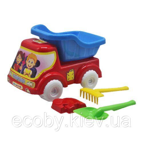 Машинка "Самоскид No 2", червоний, фото 1