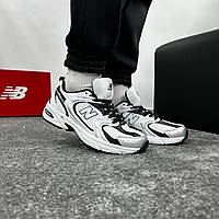 Жіночі текстильні кросівки New Balance 530 Black Silver / Демісезонні Нью Беланс 530
