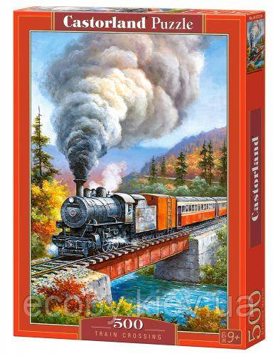 Пазли "Старинний потяг", 500 елементів, фото 1