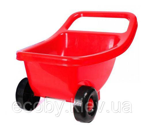 Тачка дитяча червоний, фото 1