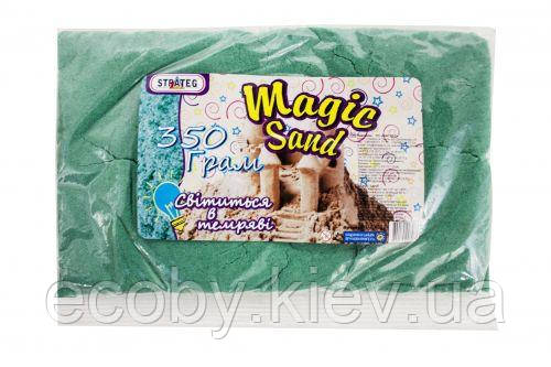 Кінетичний пісок "Magic Sand", 350 г бірюзовий, фото 1